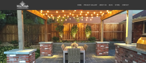 website screen shot